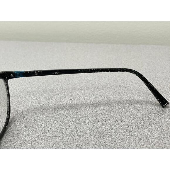 Morel Koali Black Blue Cat Eyes Eyeglasses 8302K 52[]17-140 NB010 *FRAMES ONLY* - Picture 5 of 8
